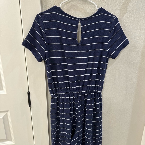 EUC Women’s Old Navy Brand Size S Small One Piece Jumper Romper Stripe Striped - Picture 8 of 12